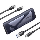 Ugreen CM767 M.2 NVMe/SATA SSD Festplattengehäuse - Silber