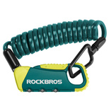 Rockbros RBK6N Kombinations-Fahrradschloss – Türkis