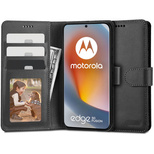 Tech-Protect Wallet case for Motorola Edge 50 Fusion 5G - black