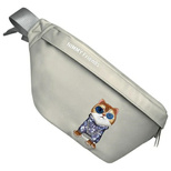 Torba na ramię Nimmy Crossbody Glasses Cool Cat - szara