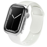 Uniq Legion-Gehäuse für Apple Watch Series 7/8/9 45 mm transparent/klar