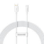 Baseus Superior Series 100W USB-A - USB-C Kabel 2m - Weiß