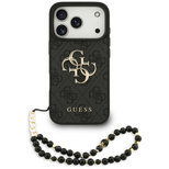 Etui Guess 4G Strap 4G Classic Logo na iPhone 17 Pro - czarne