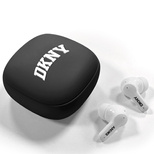 DKNY TWS BT 3D Rubber Matte Finish Bluetooth Headphones - Black