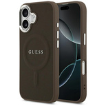 Etui Guess Classic Logo MagSafe do iPhone 17 -brązowe