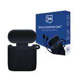 3mk Silikon-AirPods-Hülle für Apple AirPods 2 – Schwarz