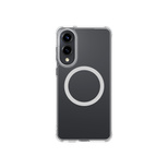 AmazingThing Minimal Mag Case mit Magnetring für Samsung Galaxy S25 Edge - Transparent