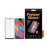 PanzerGlass E2E Pro Regular antibakterielles Hartglas für Samsung Galaxy A41 – mit schwarzem Rahmen