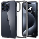 Spigen Ultra Hybrid-Hülle für iPhone 15 Pro – transparent und grau