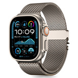 Tech-Protect Milano Armband für Apple Watch 6 / 7 / 8 / 9 / 10 / SE / Ultra 1 / 2 (44 / 45 / 46 / 49 MM) – Titan