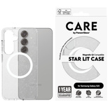 CARE by PanzerGlass Flagship Urban Combat Starlight White QI-Hülle für Samsung Galaxy S25 – transparent