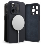 Ringke Silicone MagSafe iPhone 15 Pro Case - Navy Blue