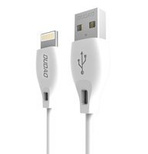 Dudao cable USB / Lightning 2.1A cable 2m white (L4L 2m white)