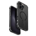 Uniq Eleva mit Vertica Stand Hülle für iPhone 16 Pro Max – Schwarz