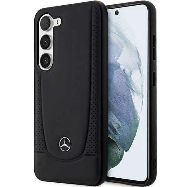 Mercedes Leather Urban case for Samsung Galaxy S23 black