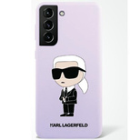 Karl Lagerfeld KLHCS23SSNIKBCU S23 S911 hardcase purple/purple Silicone Ikonik