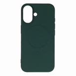 Liquid Silicone Case MagSafe for iPhone 16 - dark green