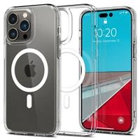 Etui Spigen Ultra Hybrid Mag z MagSafe na iPhone 14 Pro Max - przezroczysto-białe