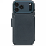 Decoded Abnehmbare Brieftaschenhülle aus Leder mit MagSafe für iPhone 17 Pro Max – Marineblau