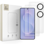 Szkło hartowane Tech-Protect Glass Set+ 3-pack na Samsung Galaxy S25 Edge - przezroczyste