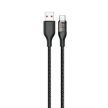 Fast charging cable 120W 1m USB - USB-C Dudao L22T - gray