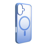 Puro Gradient TPU-Hülle kompatibel mit MagSafe für iPhone 17 – Blau