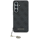 Guess 4G Classic Logo Charm MagSafe case for Samsung Galaxy S26 - black