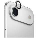 Szkło na obiektyw aparatu UNIQ Optix Aluminium Camera Lens Protector na iPhone Air z aplikatorem - srebrne
