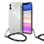 Etui Guess Black Pearl na iPhone 11 6,1" / Xr - przezroczyste