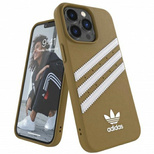 Etui Adidas OR Moulded Case PU na iPhone 13 Pro Max - beżowo-złote