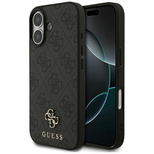 Guess 4G Small Classic Logo MagSafe Hülle für iPhone 17 - Schwarz