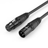 Ugreen AV130 66719 audio XLR (female) - XLR (male) cable for microphone / amplifier 5m - black