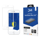 3mk HardGlass Max Lite White Tempered Glass for iPhone 7 / 8