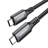 Ugreen US555 100W USB-C / USB-C PD cable 3 m - gray