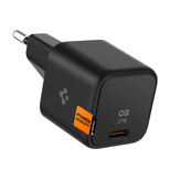 Spigen ArcStation PE2103 UBS-C PD 27W Wandladegerät – Schwarz