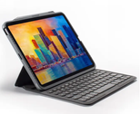 ZAGG Keyboard Pro Keys Hülle für Pad 12.9&quot; Pro 3 / 4 / 5 / 6 - Graphit