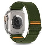 Tech-Protect Nylon Slip Strap for Apple Watch 44 / 45 / 46 / 49 mm - Green