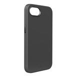 Puro Liquid Silicon Cover „ICON MAG PRO“ mit Magsafe, Metalltasten und Kameraring für iPhone 16E, schwarz