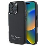 Karl Lagerfeld Hotel RSG Case for iPhone 16 Pro Max - Black