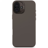 Etui Decoded AntiMicrobial Silicone Backcover MagSafe na iPhone 16 Plus - brązowe