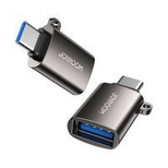 Joyroom USB-A 3.2 Gen 1 (female) - USB-C (male) adapter black (S-H151 Black)