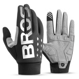Rockbros cycling gloves, insulated, long, size: S - black and gray