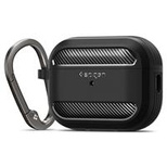 Spigen RUGGED ARMOR Apple AIRPODS PRO 1 / 2 MATTE BLACK