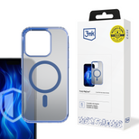 3mk Frosty MagCase Blue Case for Apple iPhone 13 Pro Max - Transparent