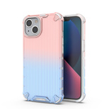 Ombre Protect Case für iPhone 14 Plus gepanzerte Hülle rosa und blau