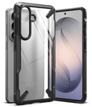 Etui Ringke Fusion X na Samsung Galaxy S26 - przezroczysto-czarne