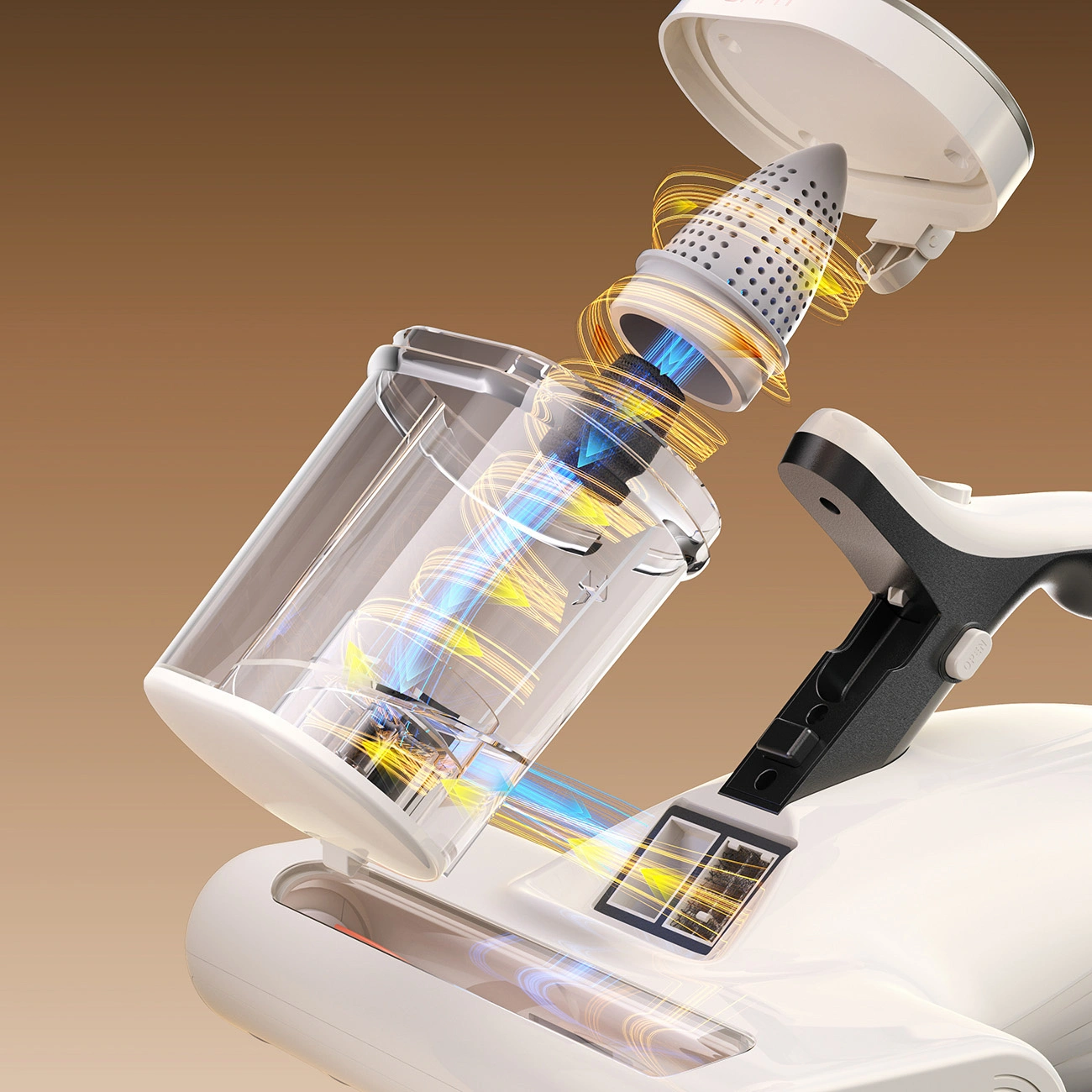 Odkurzacz UWANT w zaawansowany sposób filtruje powietrze