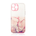 Marble Case für iPhone 12 Gel Cover Marble Pink