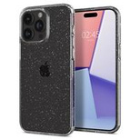 Spigen Liquid Crystal iPhone 15 Pro Case - Clear Glitter