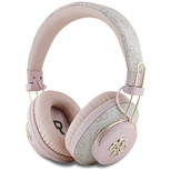 Guess ENC Metal 4G Logo On-Ear-Kopfhörer - Rosa